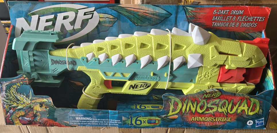 New Nerf DinoSquad Armorstrike Dart Blaster - photo 2