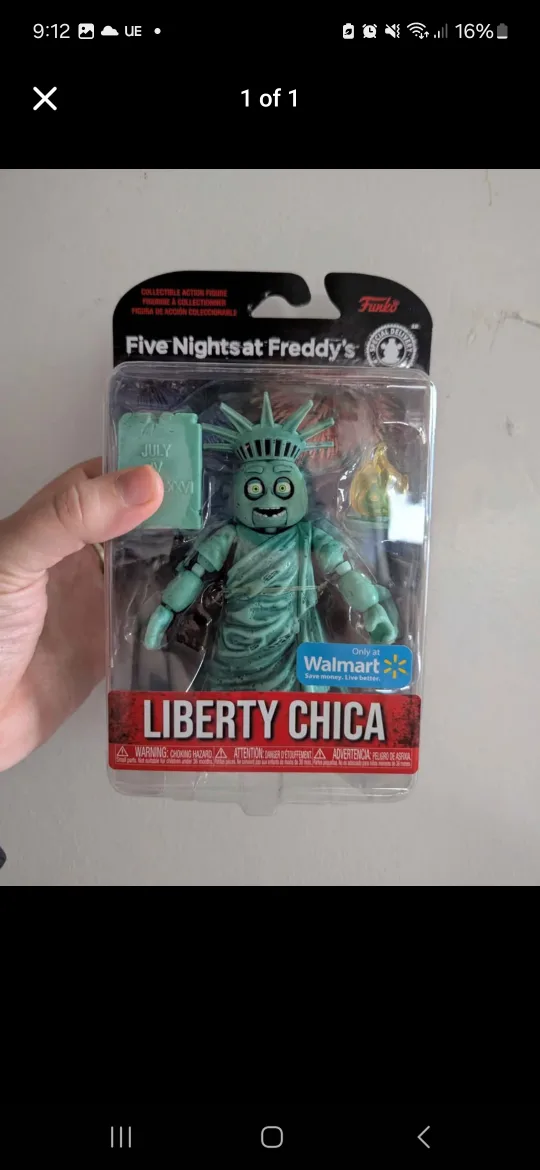 Funko Five Nights at Freddy's Liberty Chica thumbnail