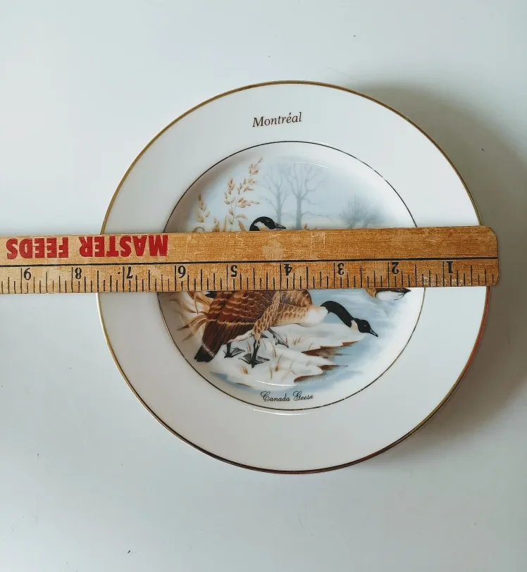 7½" Canada Geese Montreal Plate image indicator(3)