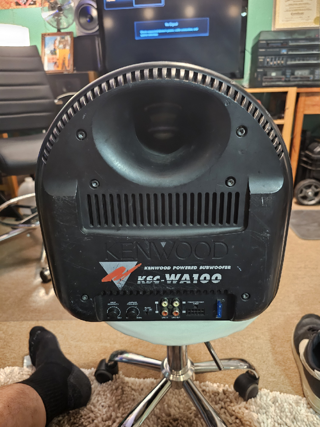 Kenwood KSC-WA100 Powered Subwoofer - photo 5