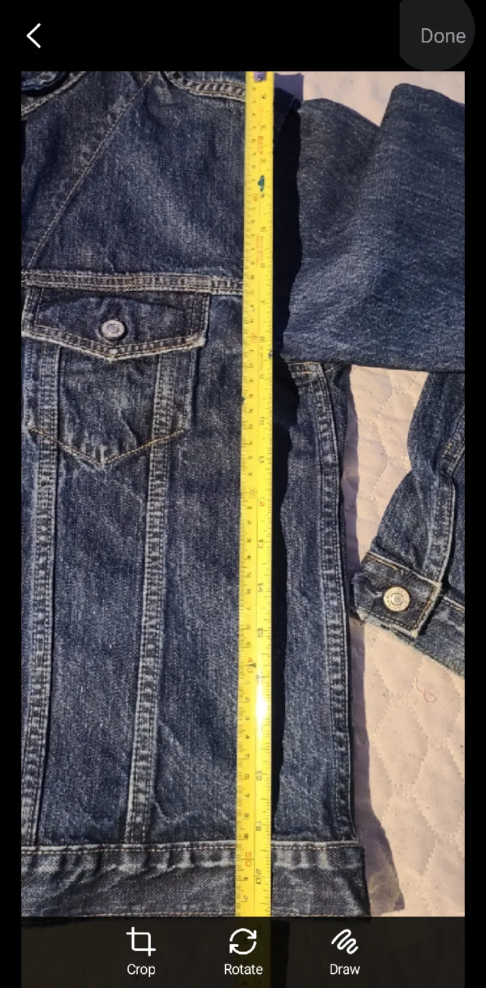 Womens GAP Denim Jacket - Size L image indicator(5)