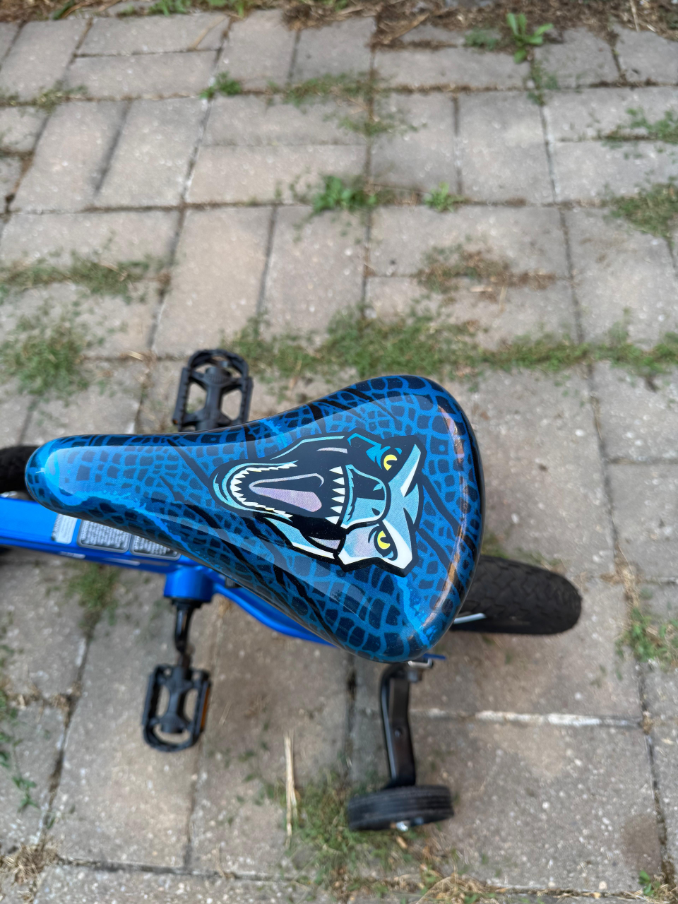 Blue Kids' Bike - Claws Out - photo 4