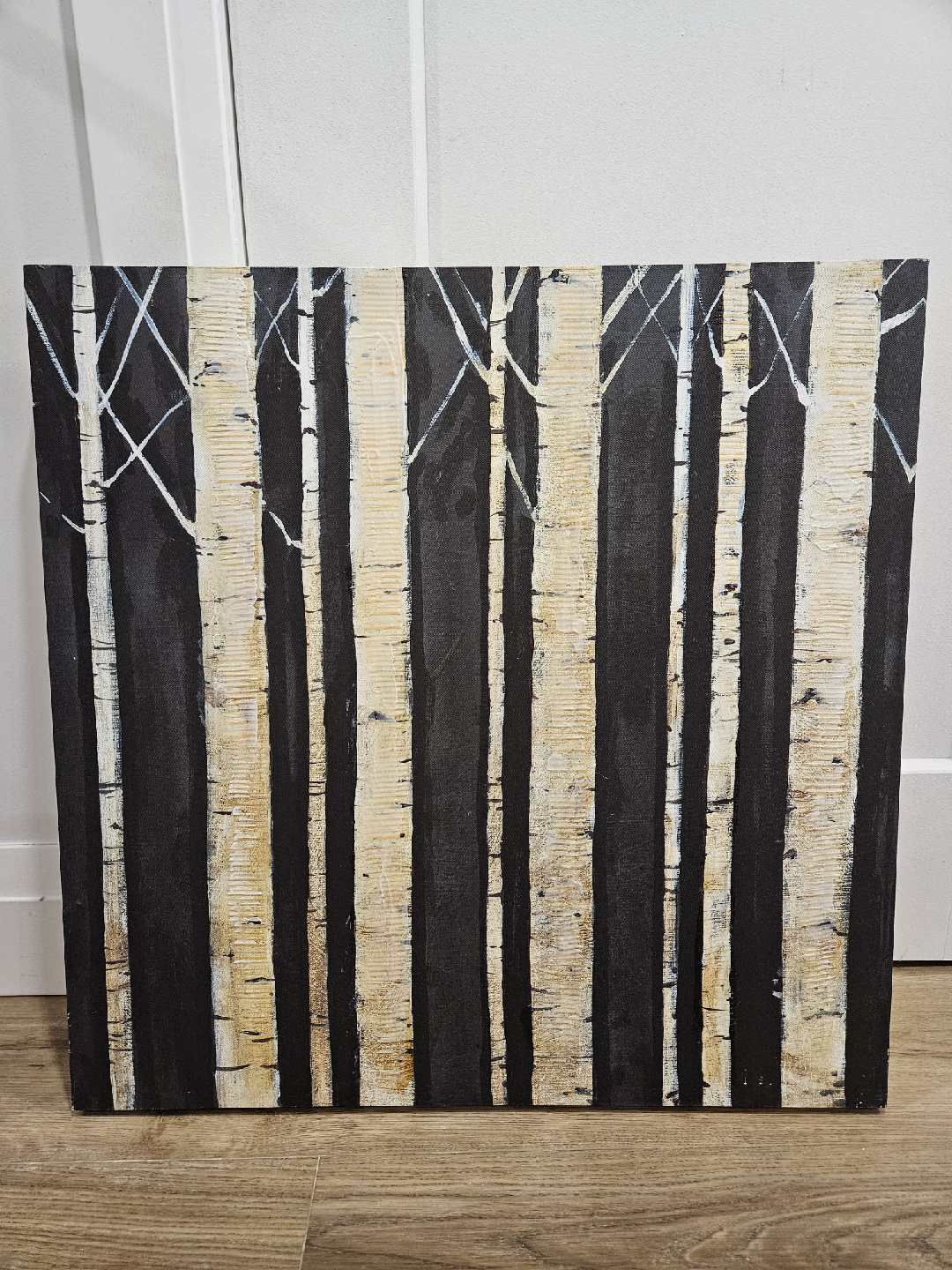birch trees art