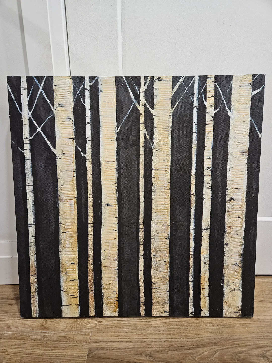 birch trees art thumbnail