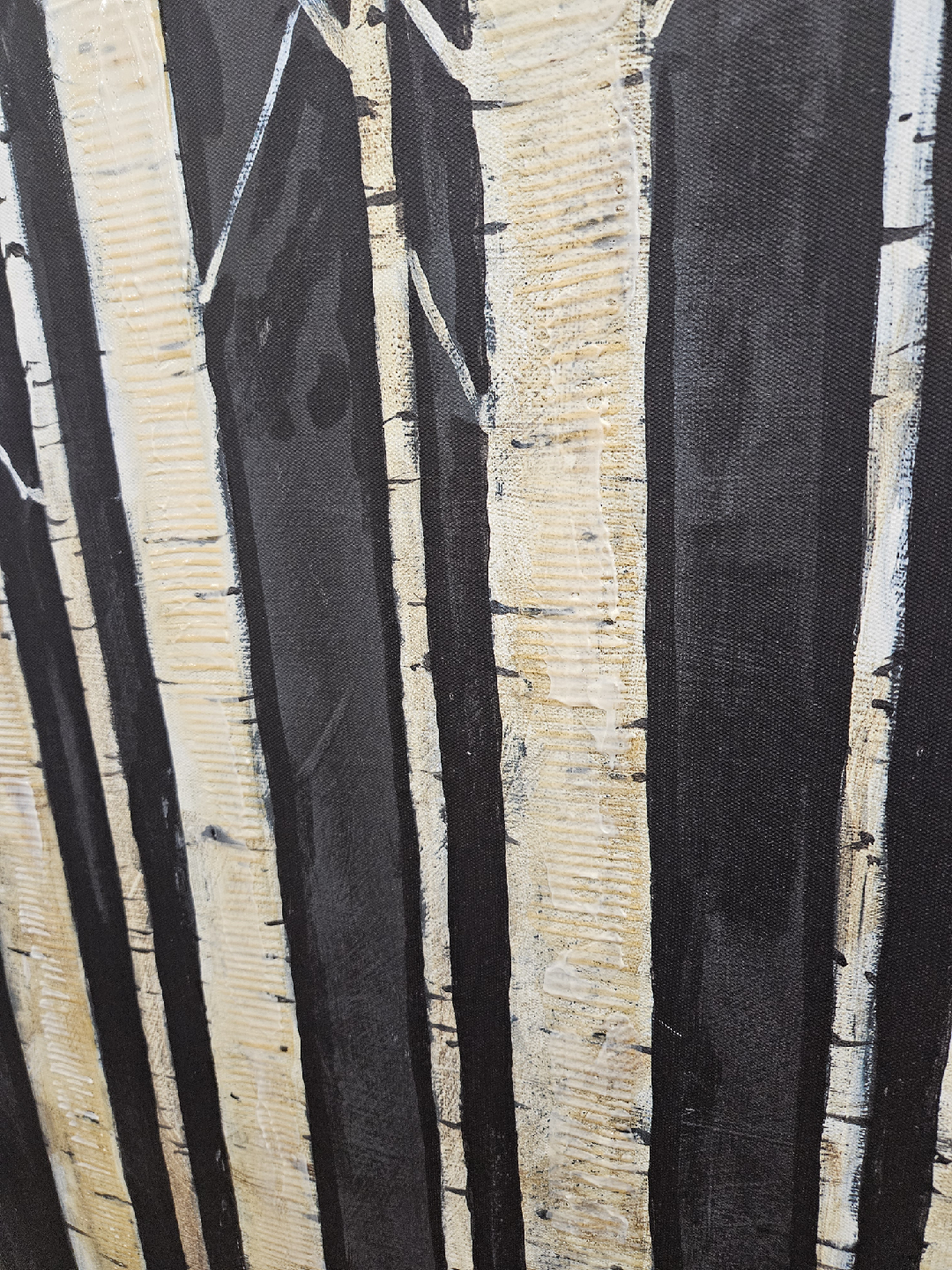 birch trees art - photo 2
