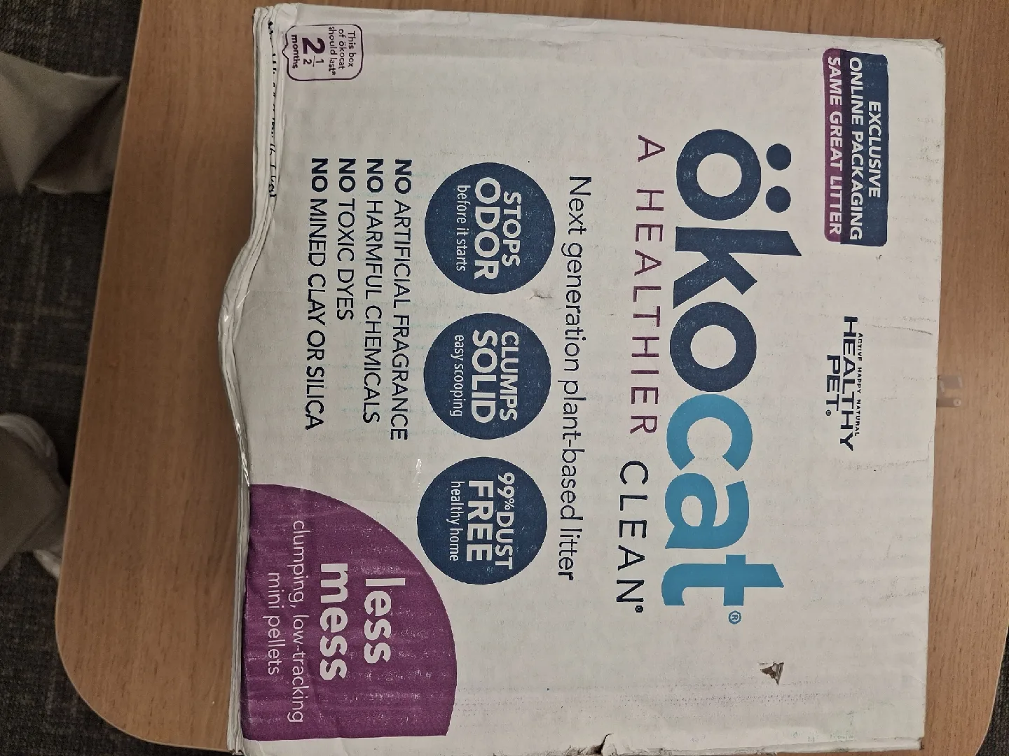 Ökocat Less Mess Low Tracking Wood Clumping Cat Litter thumbnail