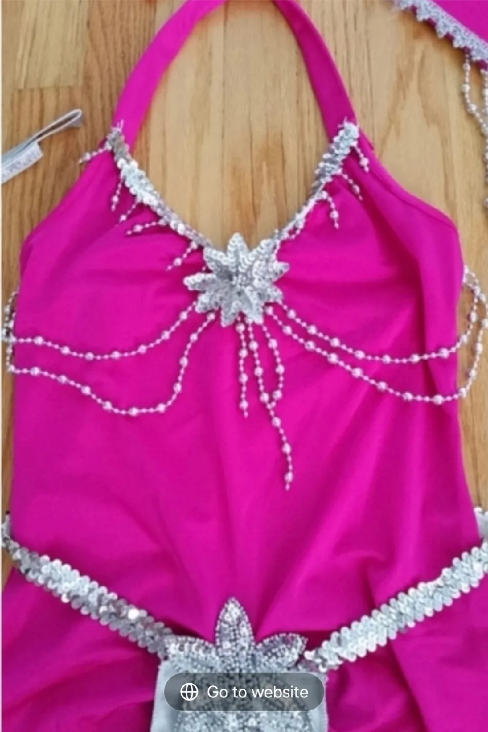 Deluxe Dreamgirl Sin City Showgirl Costume - Size Large image indicator(4)