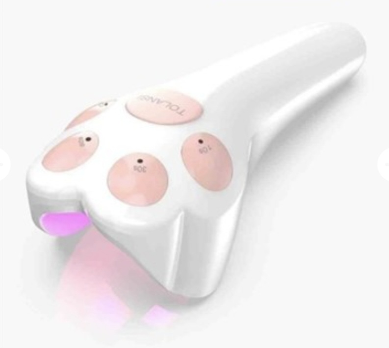 New TOLANSI Rechargeable UV LED Nail Lamp