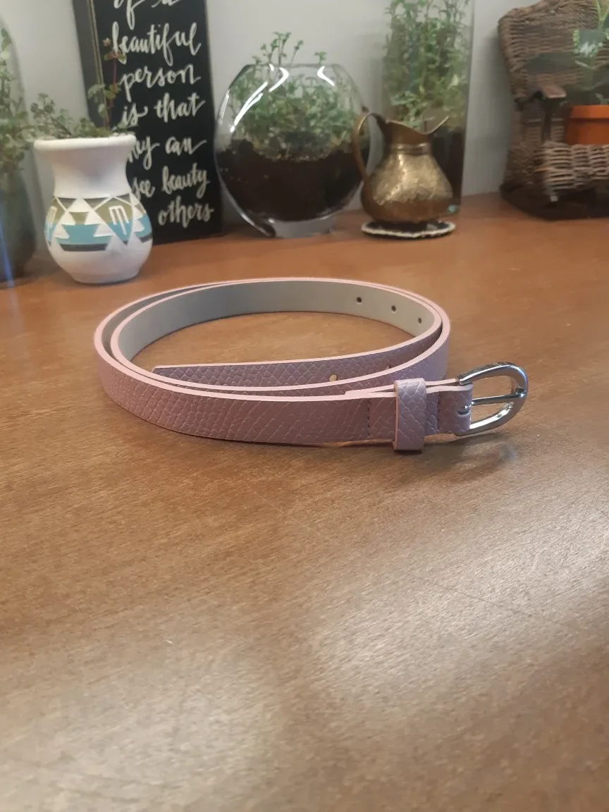 Jessica Simpson Pink Belt size Large thumbnail