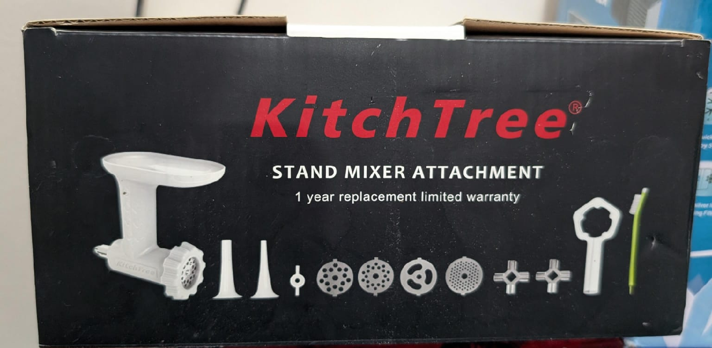 Stand Mixer Food Grinder Attachment - photo 2