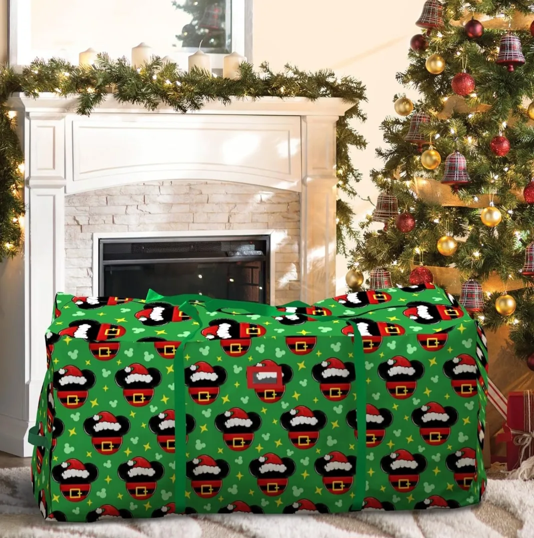 Christmas Tree/Decorations Storage Bag - Mickey/Santa Design image indicator(5)