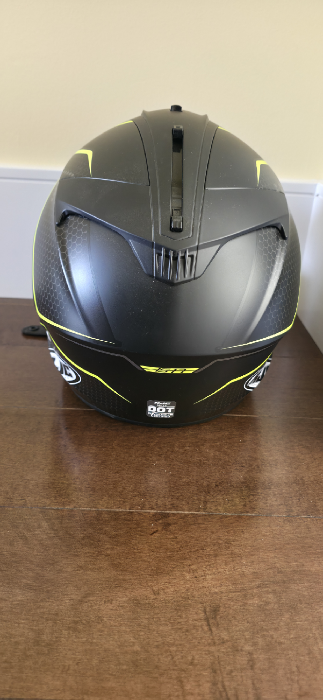 HJC Helmet - Black with Yellow Accents - M - photo 2
