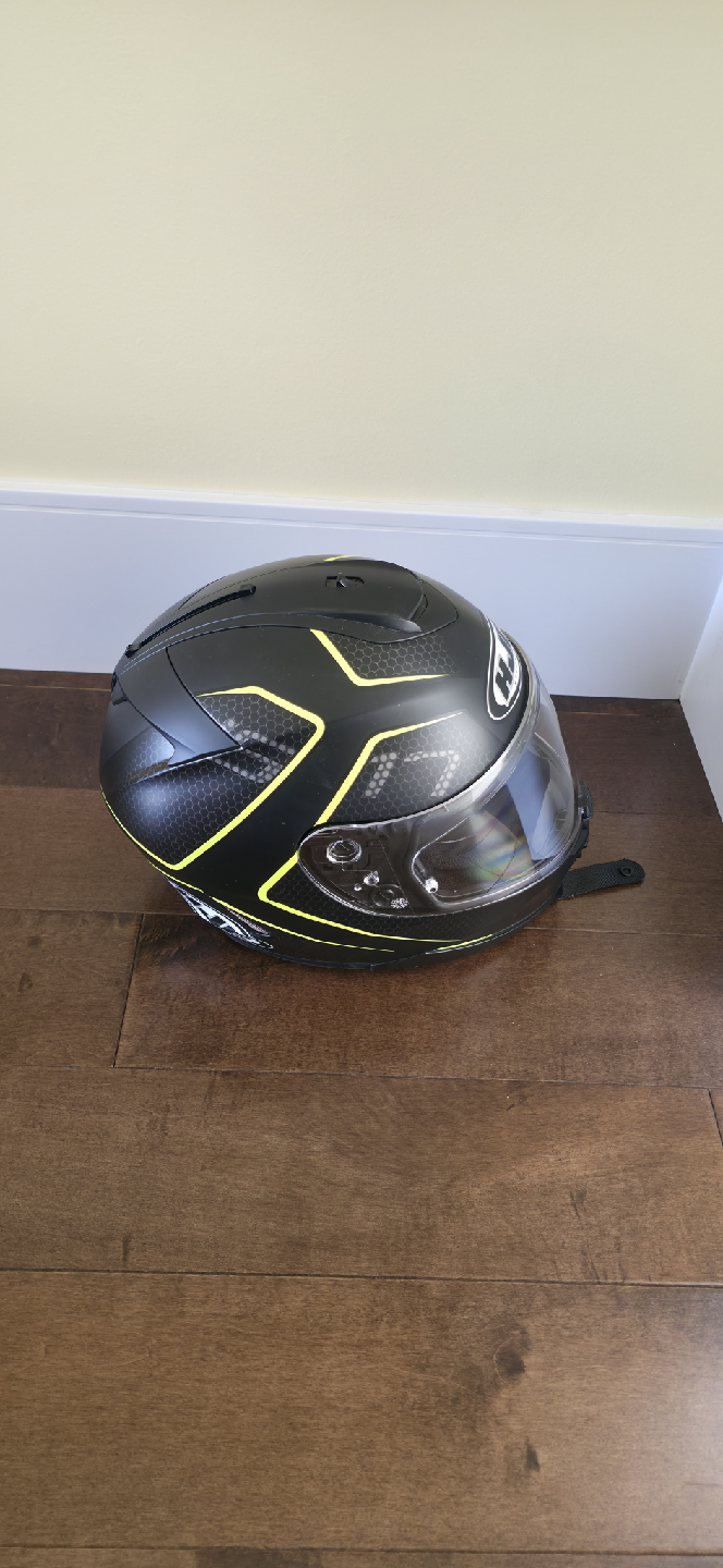 HJC Helmet - Black with Yellow Accents - M - photo 3