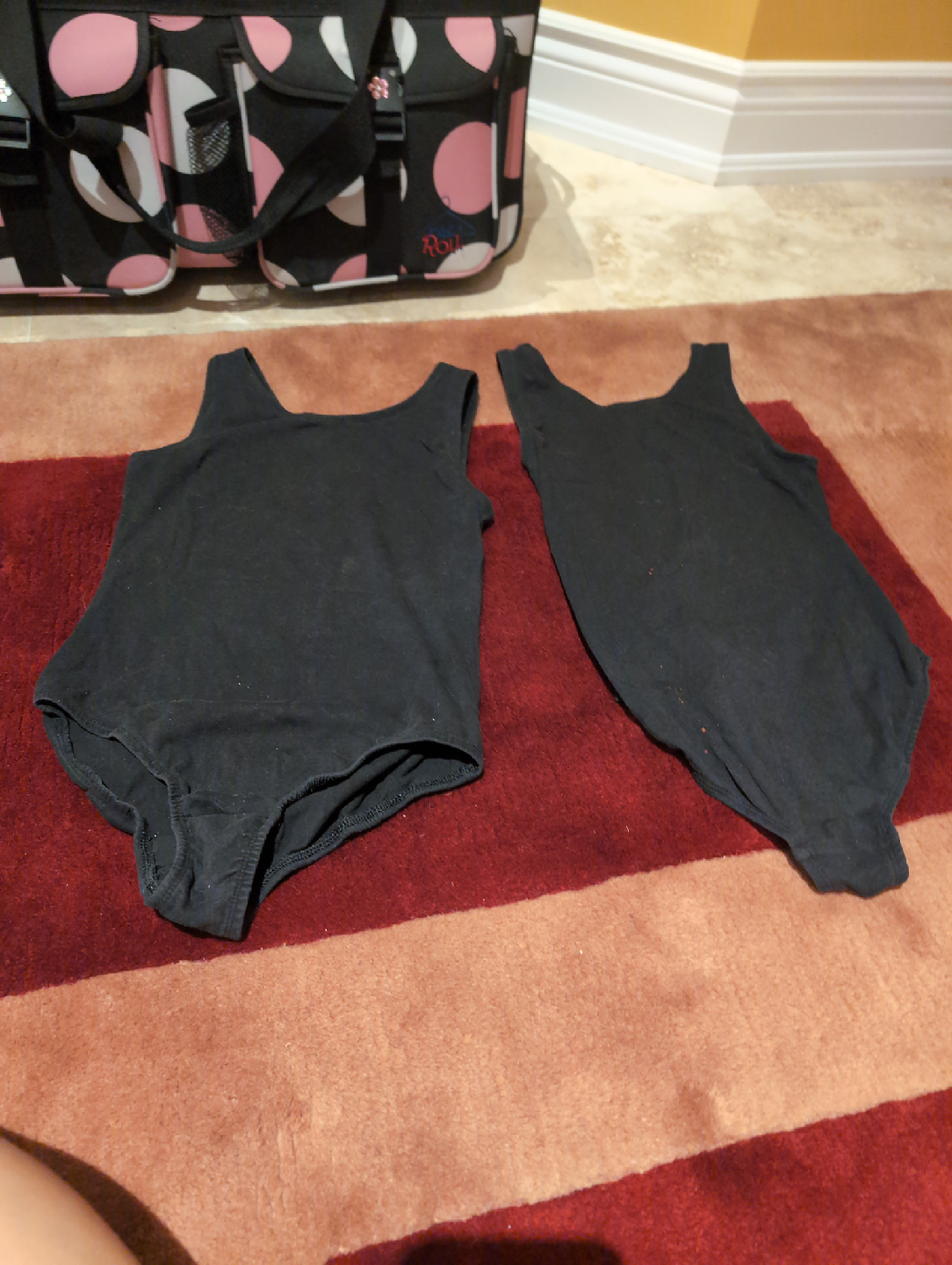 Two Black Leotards , need gone ASAP!