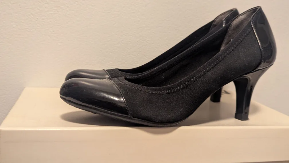 LifeStride Black Heels Size 6.5 thumbnail