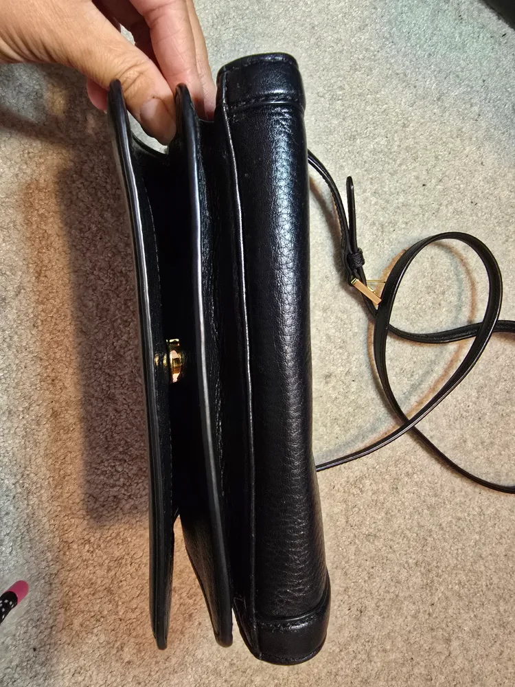 Tory Burch Black Leather Crossbody Bag image indicator(6)