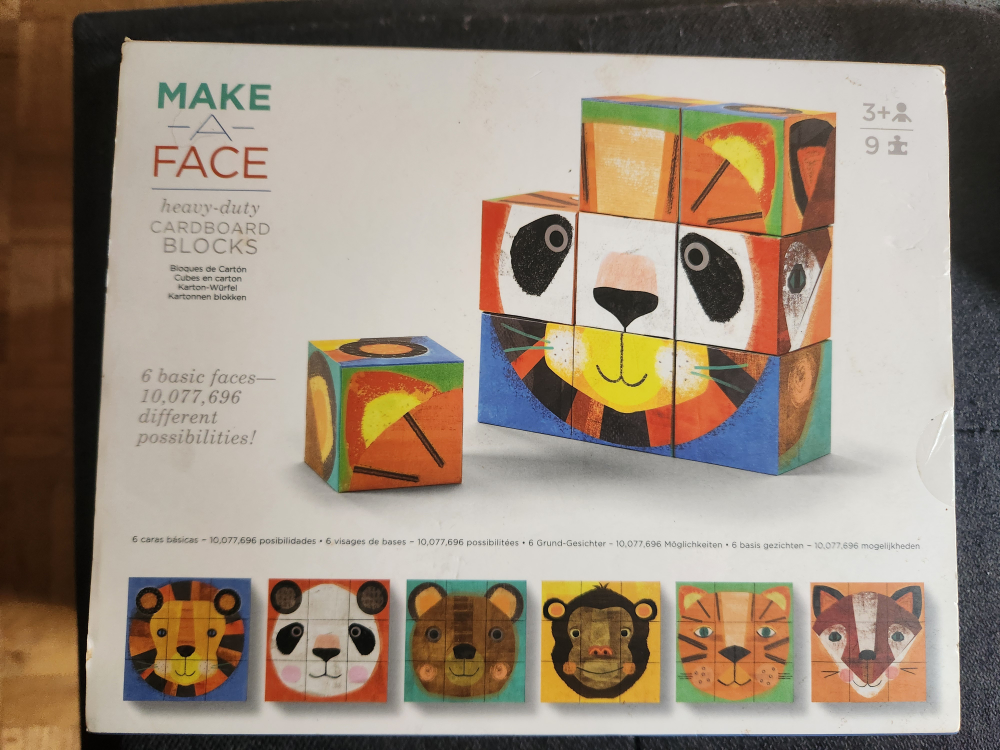 Make a Face kids toy 🥕