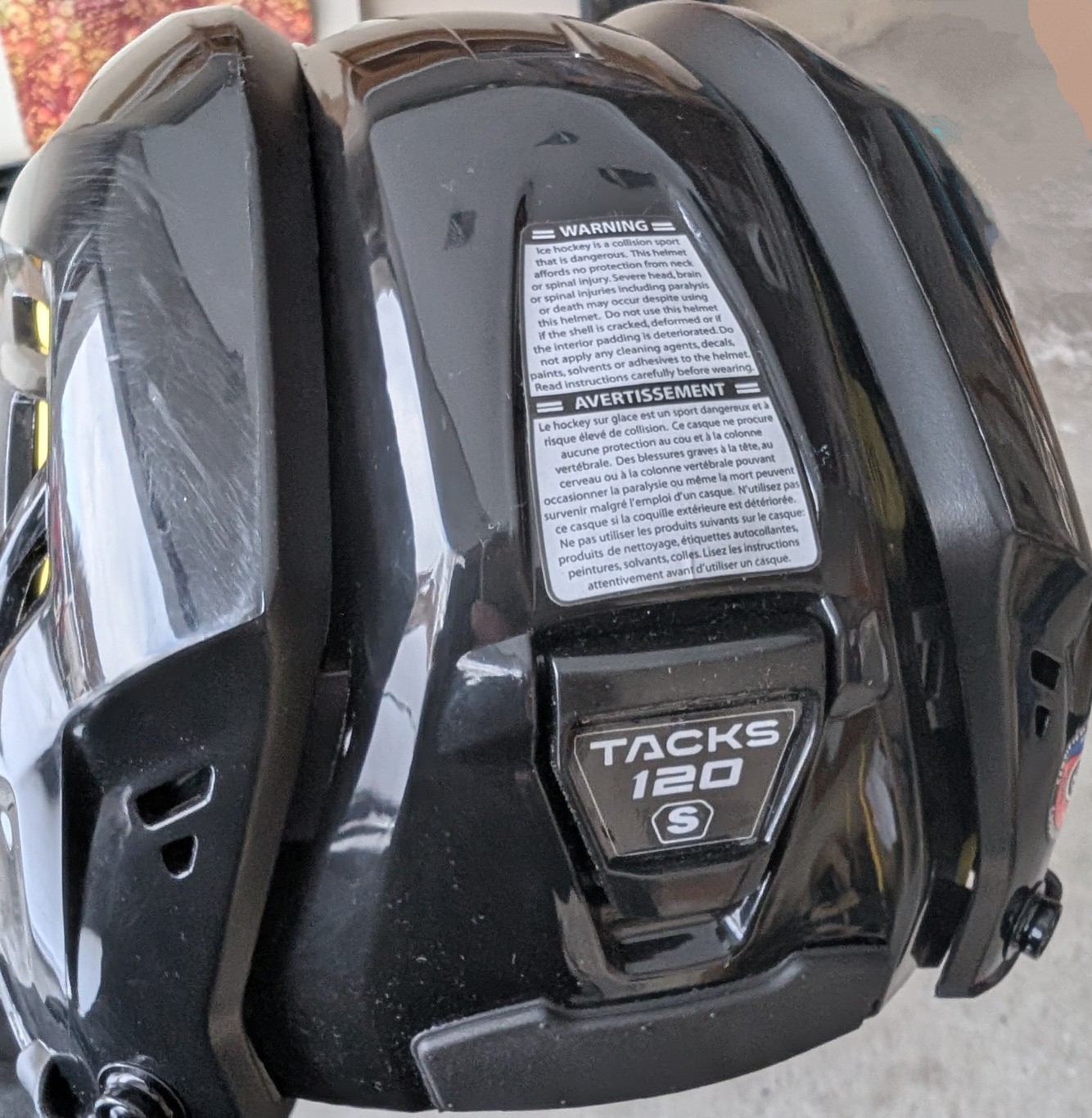CCM Tacks 120 Hockey Helmet Vic Skates (US Size 5) - photo 5