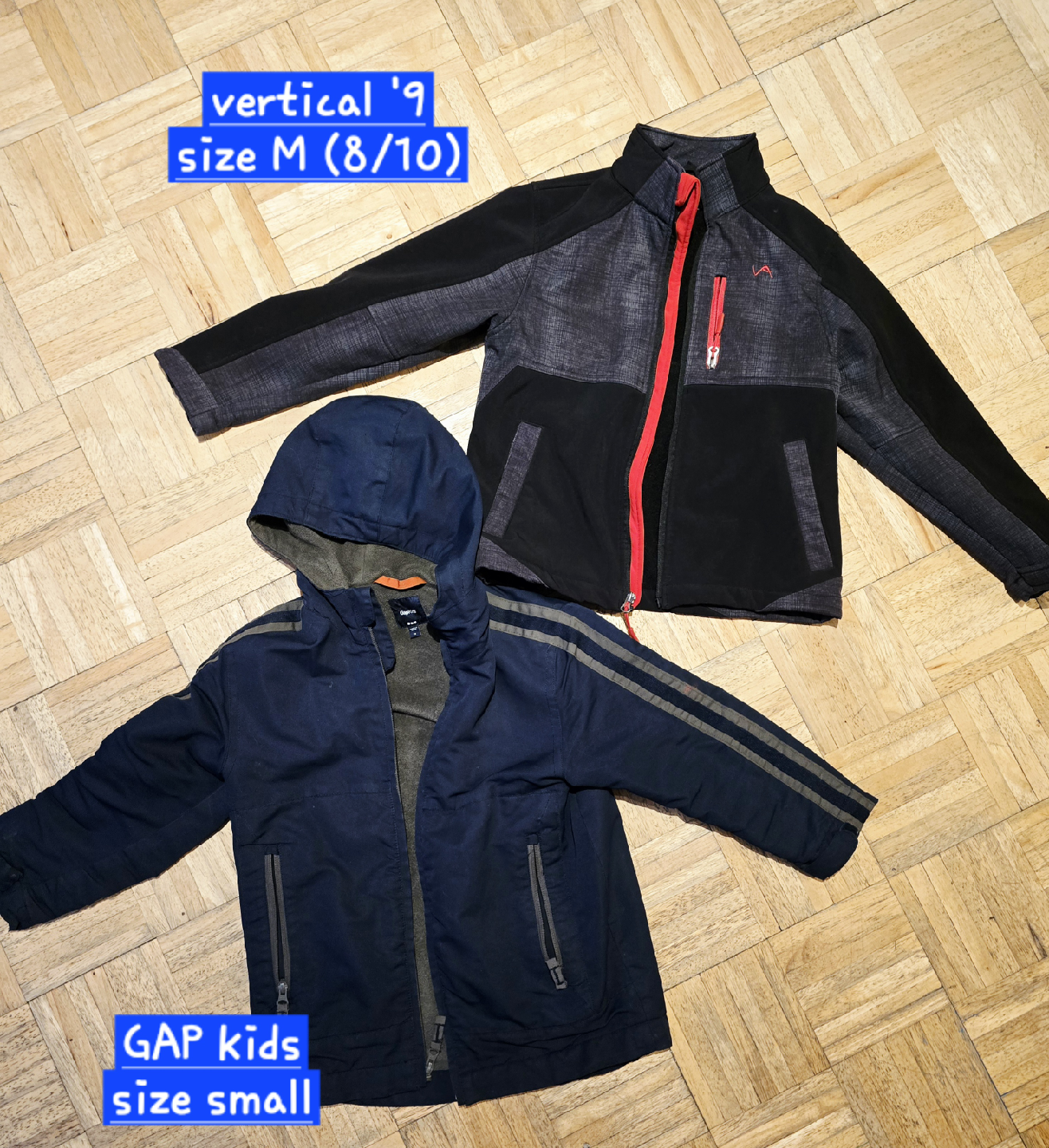 Kids' Clothes Bundle: Size 7/8, M, L, S