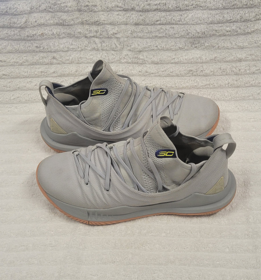Under Armour Curry 5 Gray Sneakers - photo 2