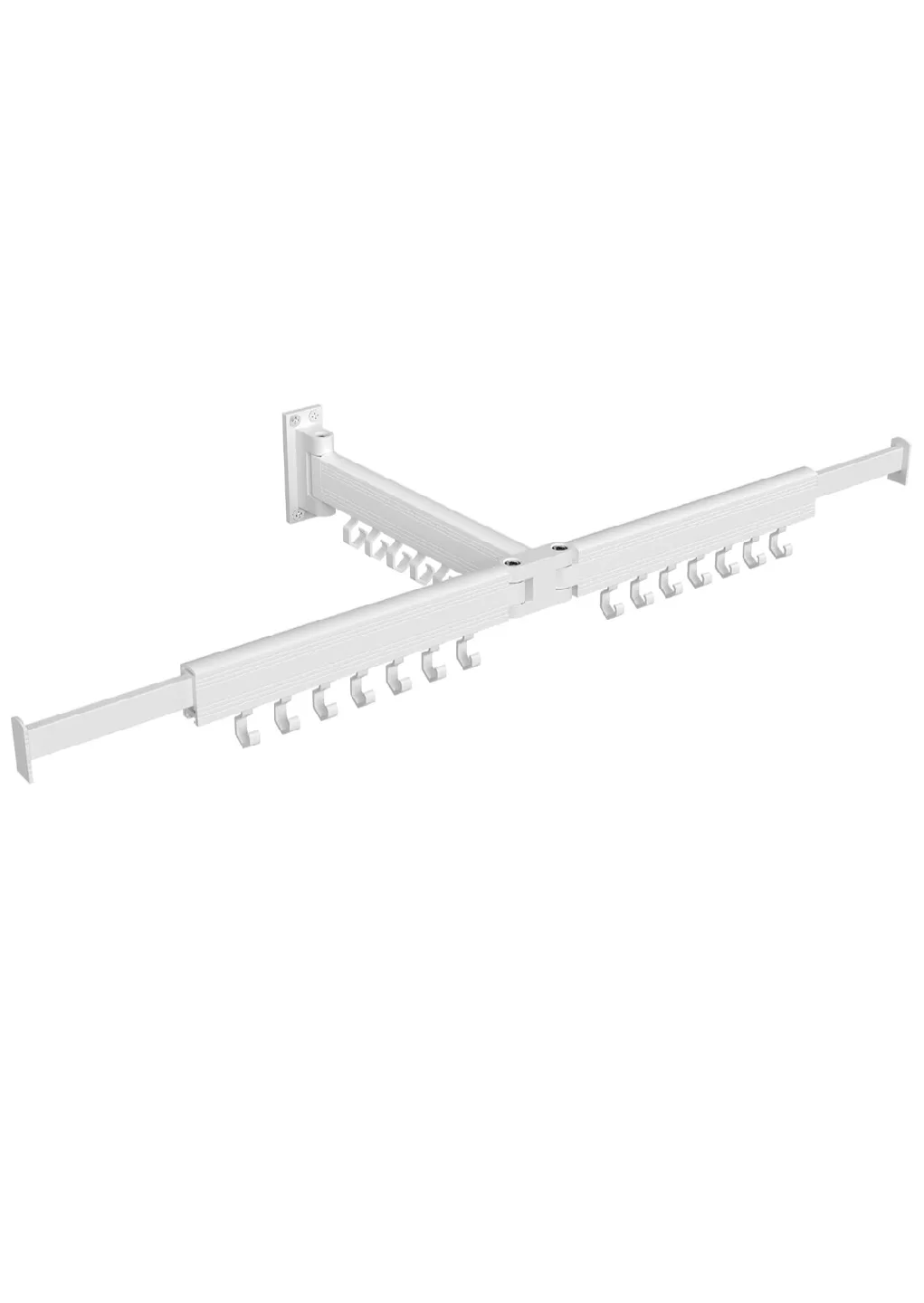 SONGMICS Adjustable Aluminum T-Shaped Drying Rack thumbnail