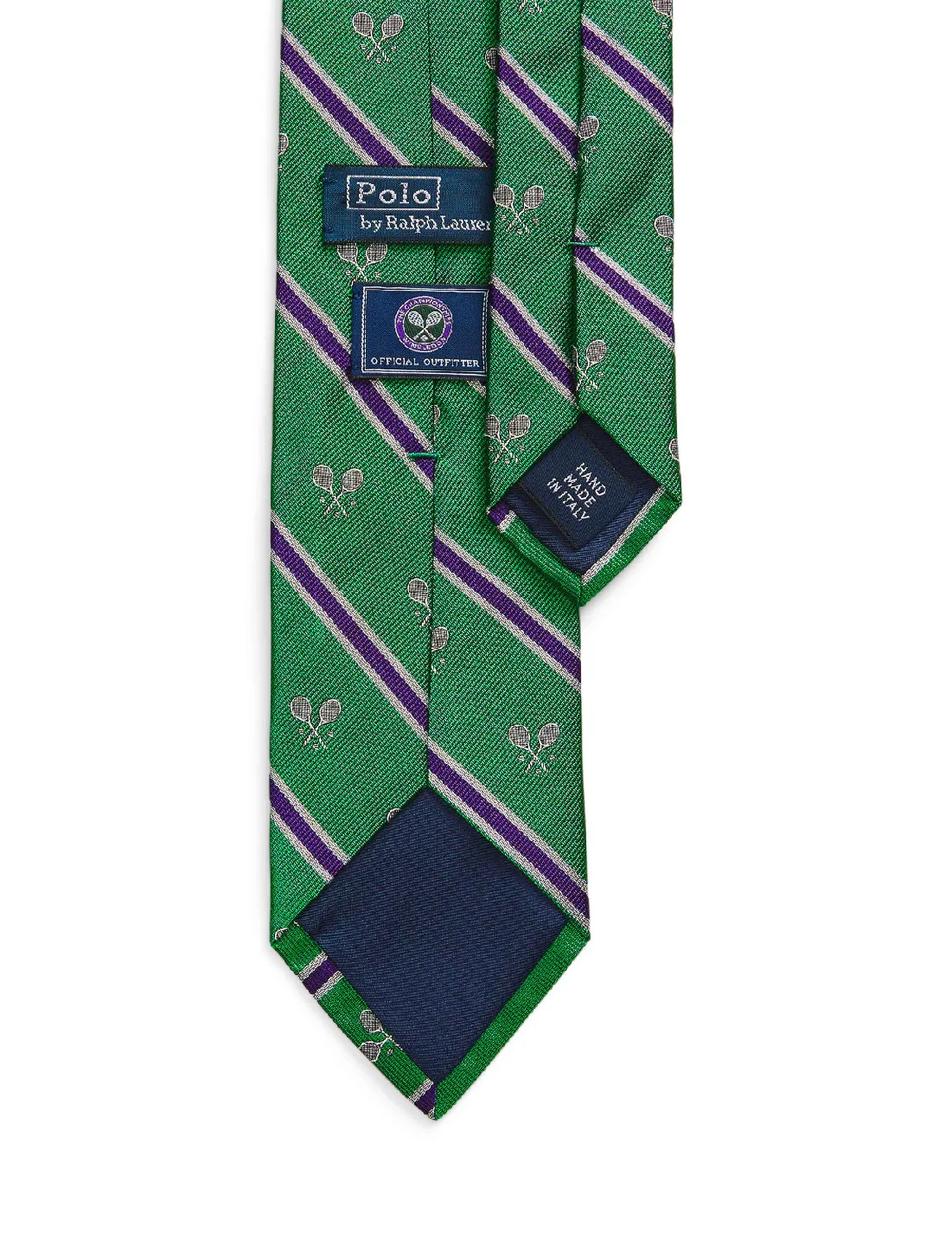Polo Ralph Lauren Wimbledon Silk Umpire Tie - NEW image indicator(2)