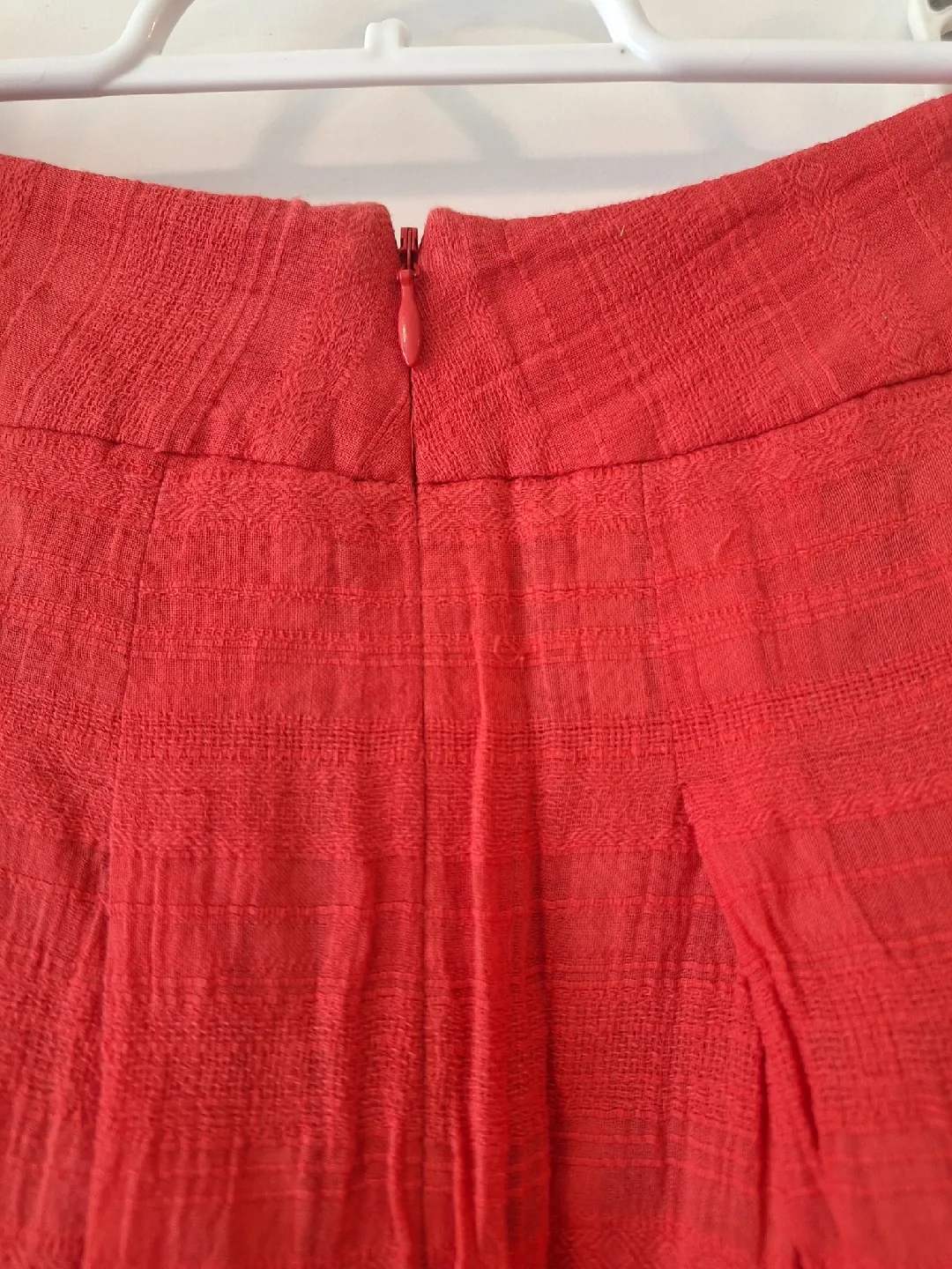 Talbots Red Skirt - Size 16 image indicator(3)