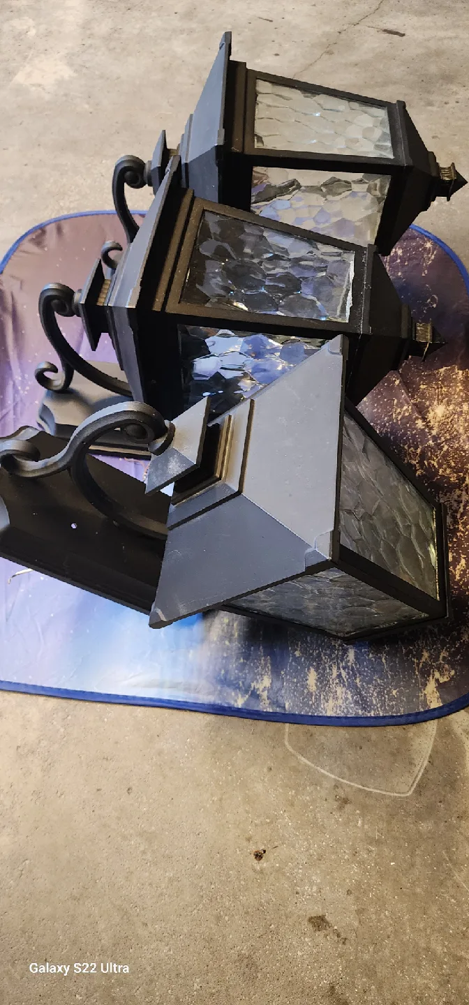 Outdoor Wall Mount Lanterns - Set of 3 image indicator(2)