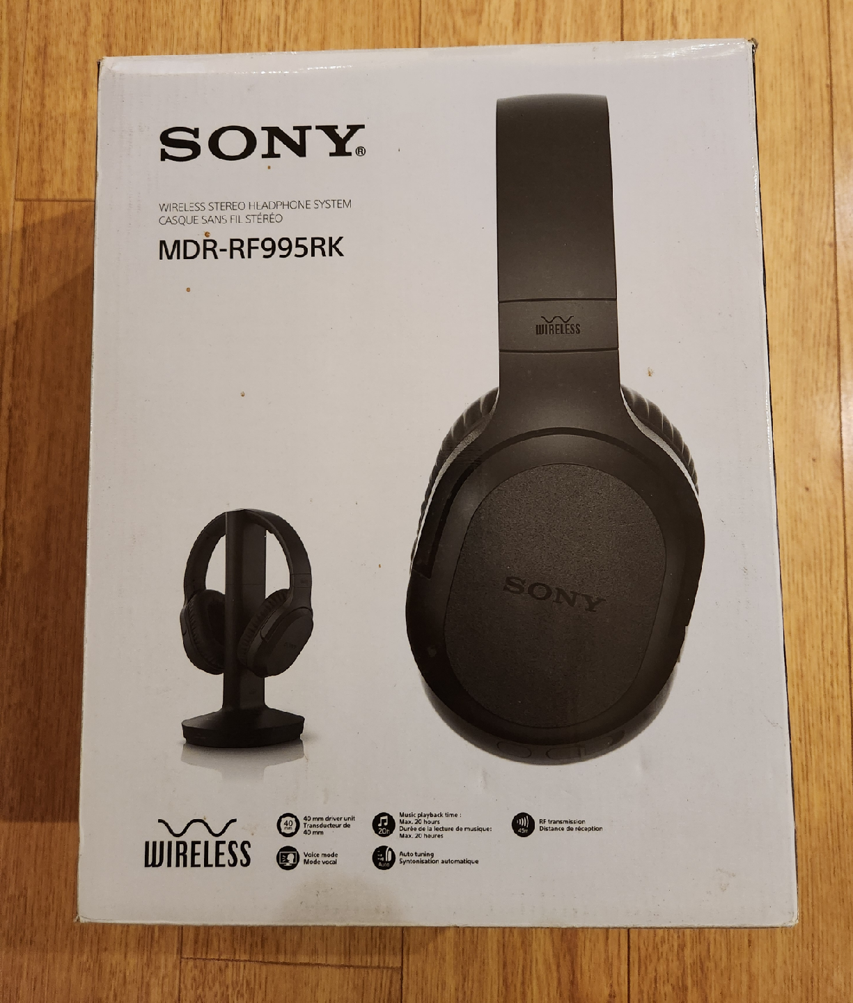 SONY MDR- RF995RK WIRELESS HEADPHONES - photo 2