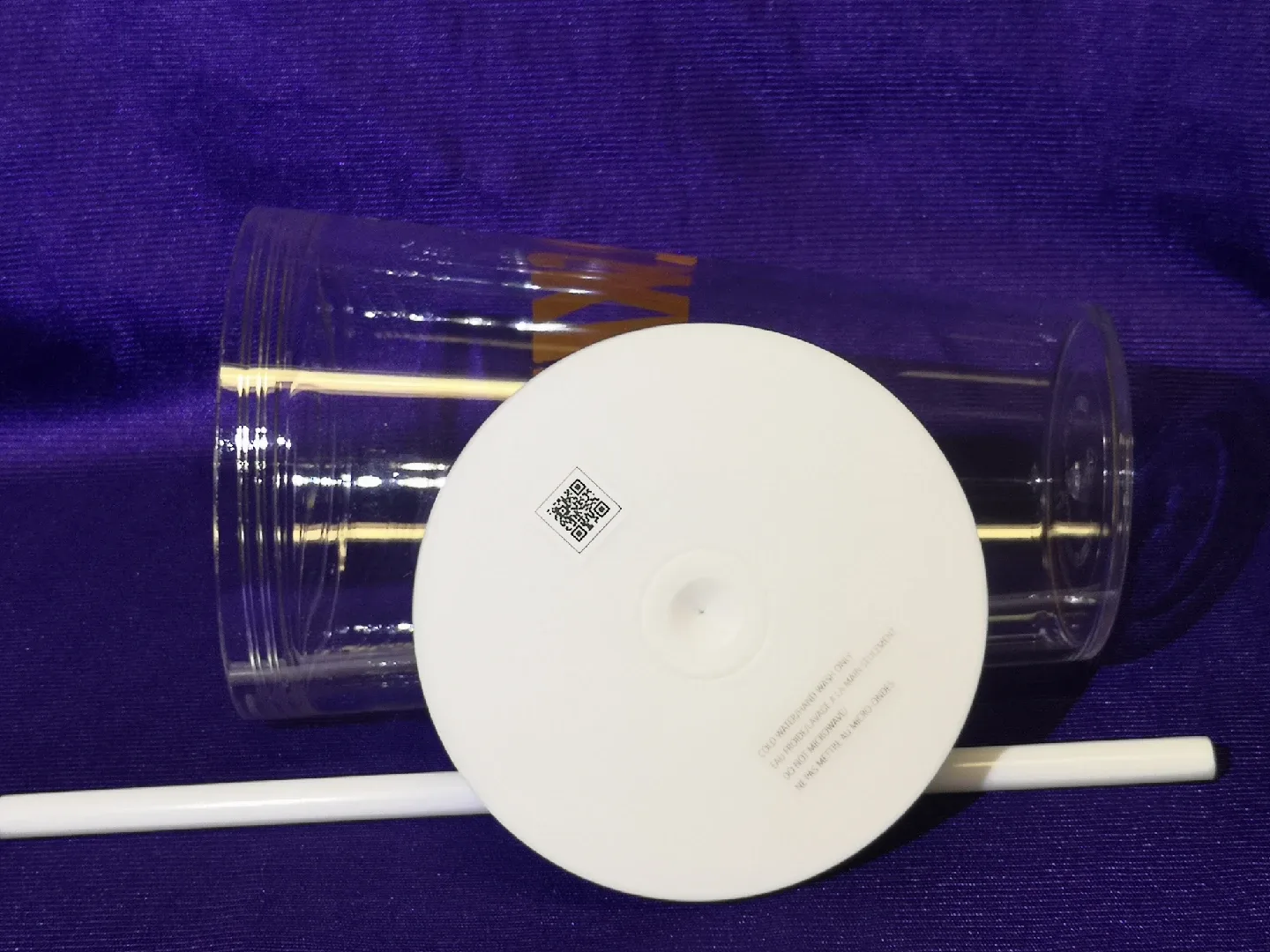 New 22oz *Tritan Reusable Cup + Hard Plastic Straw image indicator(9)