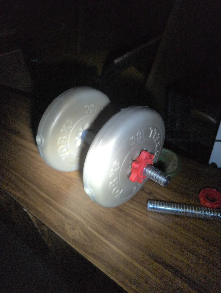 York Barbell Adjustable Dumbbell Set thumbnail