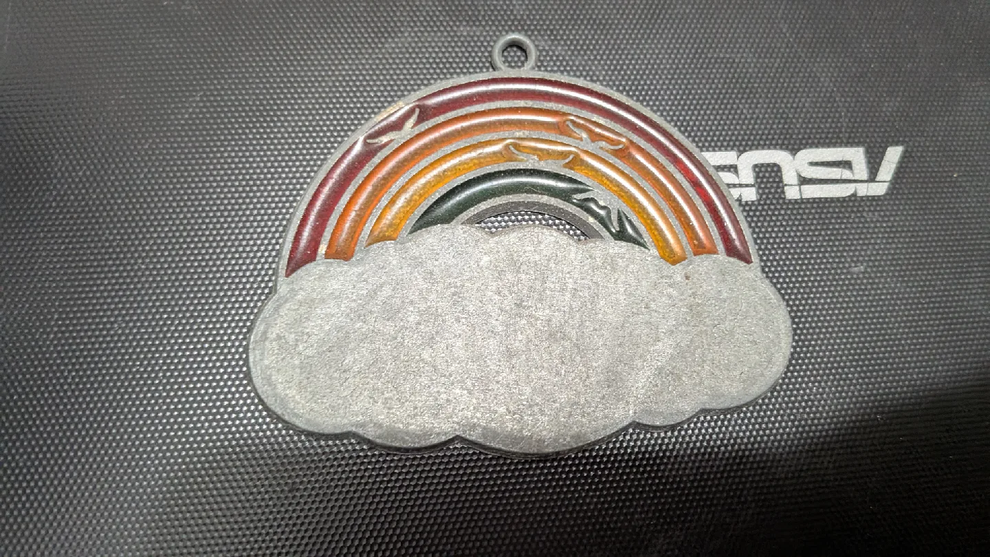 Rainbow Cloud Ornament thumbnail