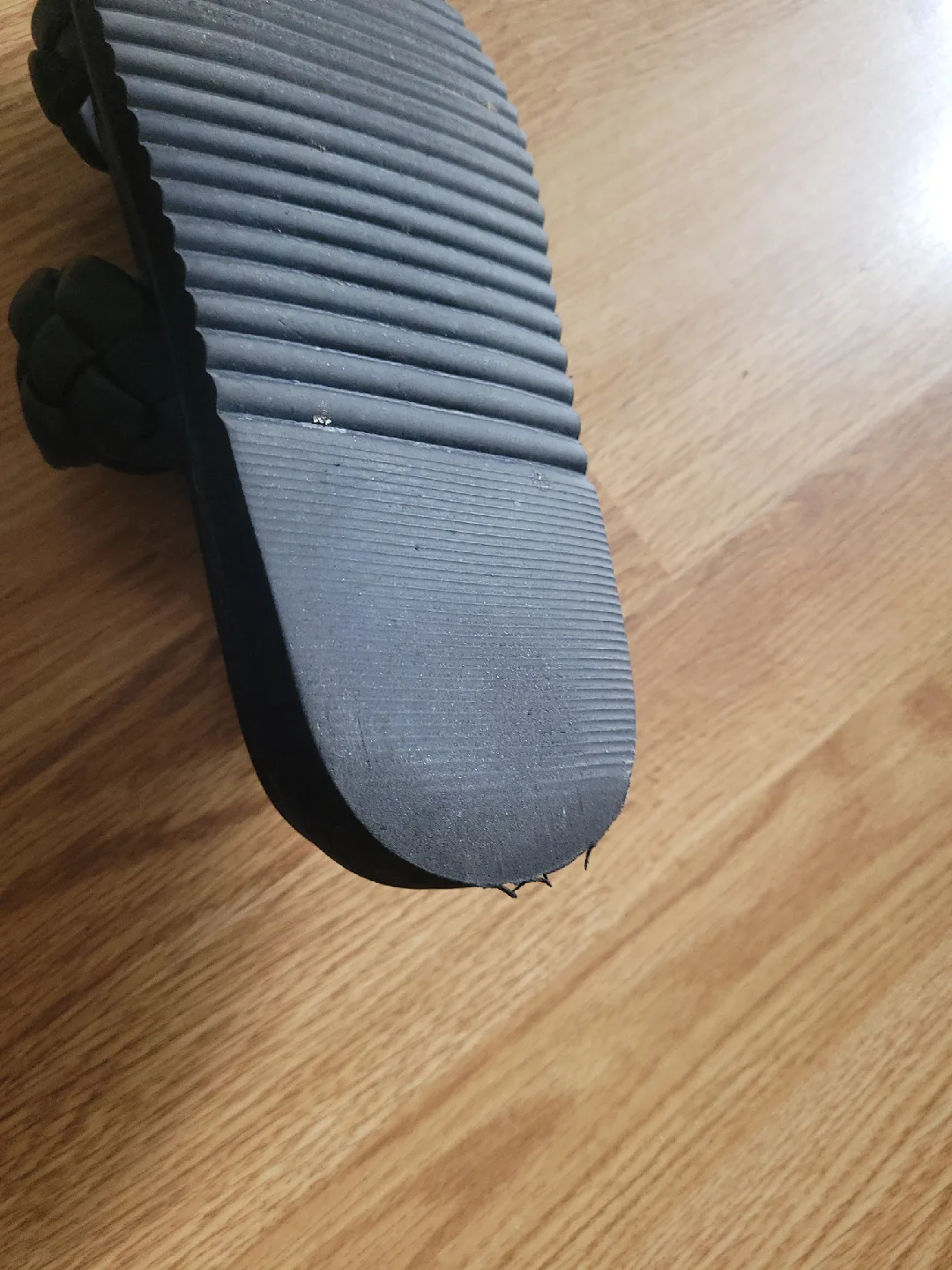 BP Black Braided Sandals - Size 8 image indicator(4)