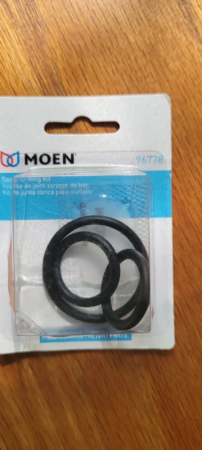 Moen 96778 Spout O-Ring Kit for Kitchen Faucets image indicator(7)