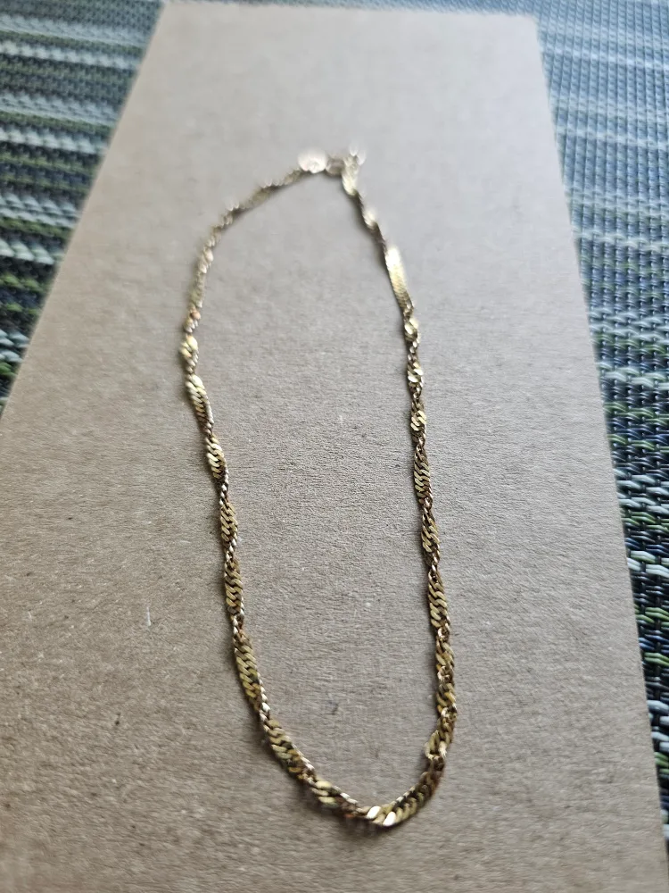 10K Gold Bracelet - 1.79g 10" thumbnail