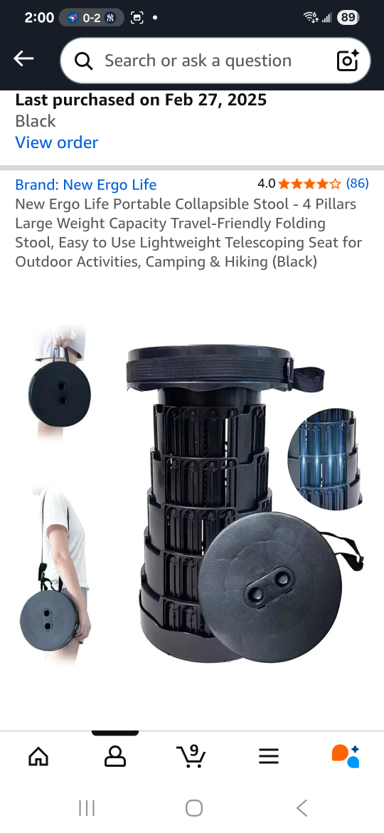 NUMANU Portable Camping Stool 2-Pack - photo 2