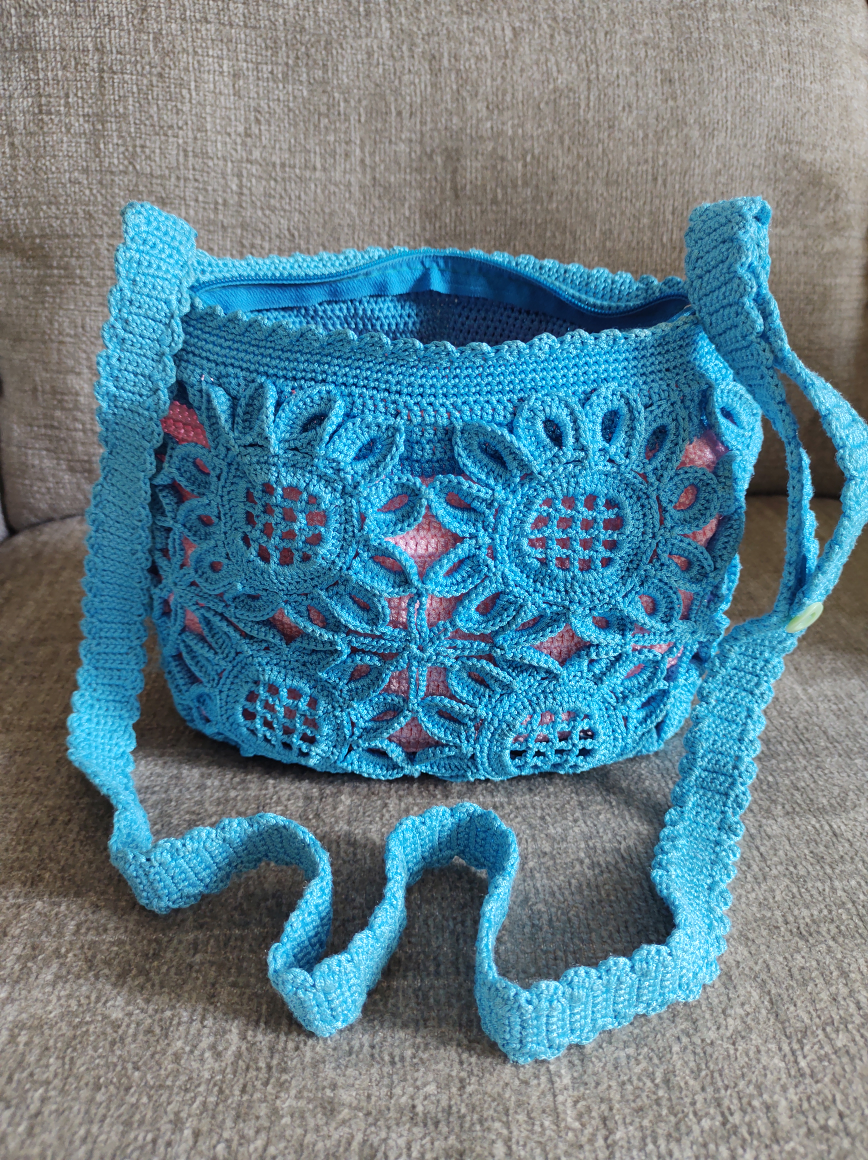 handmade woven bag