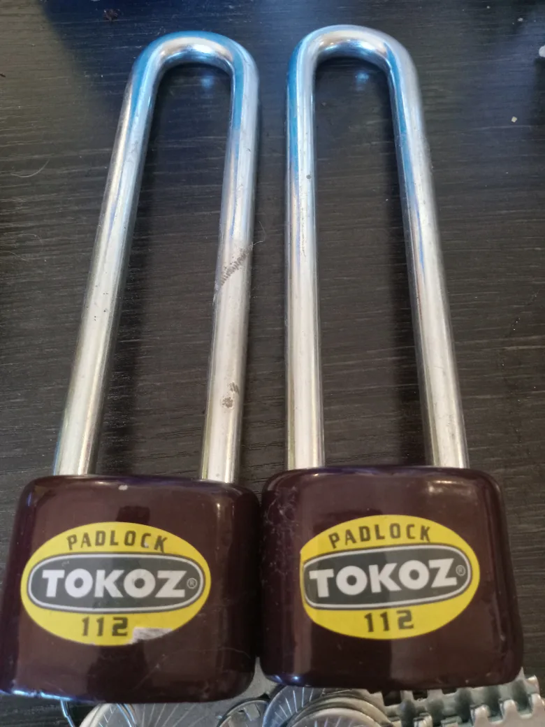 Tokoz 112 Padlocks - Set of Two with Keys image indicator(4)