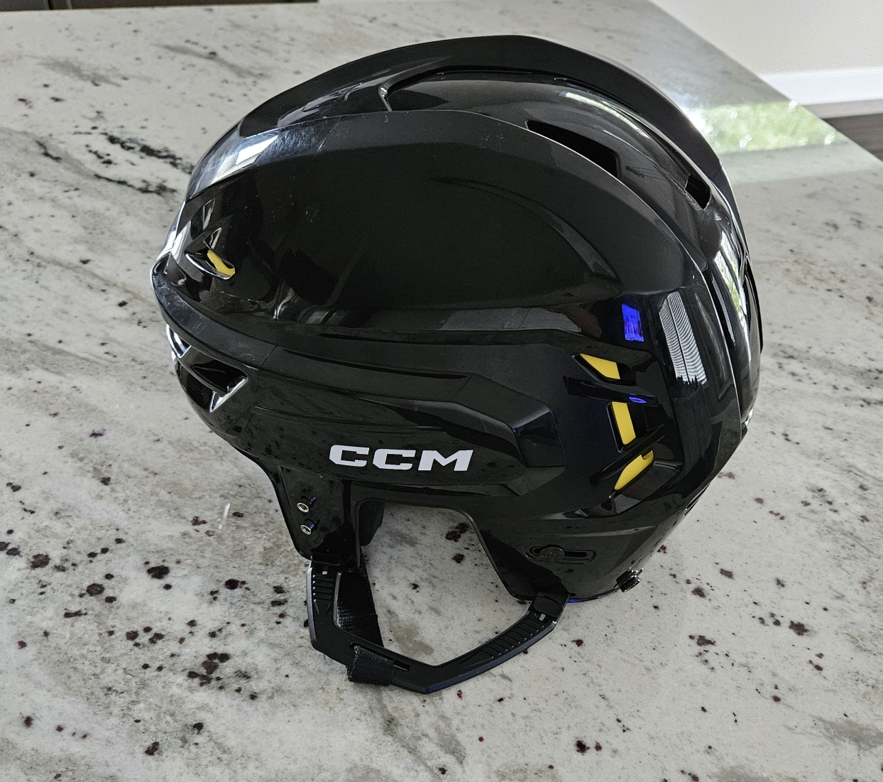 CCM Tacks Hockey Helmet - Black - photo 3