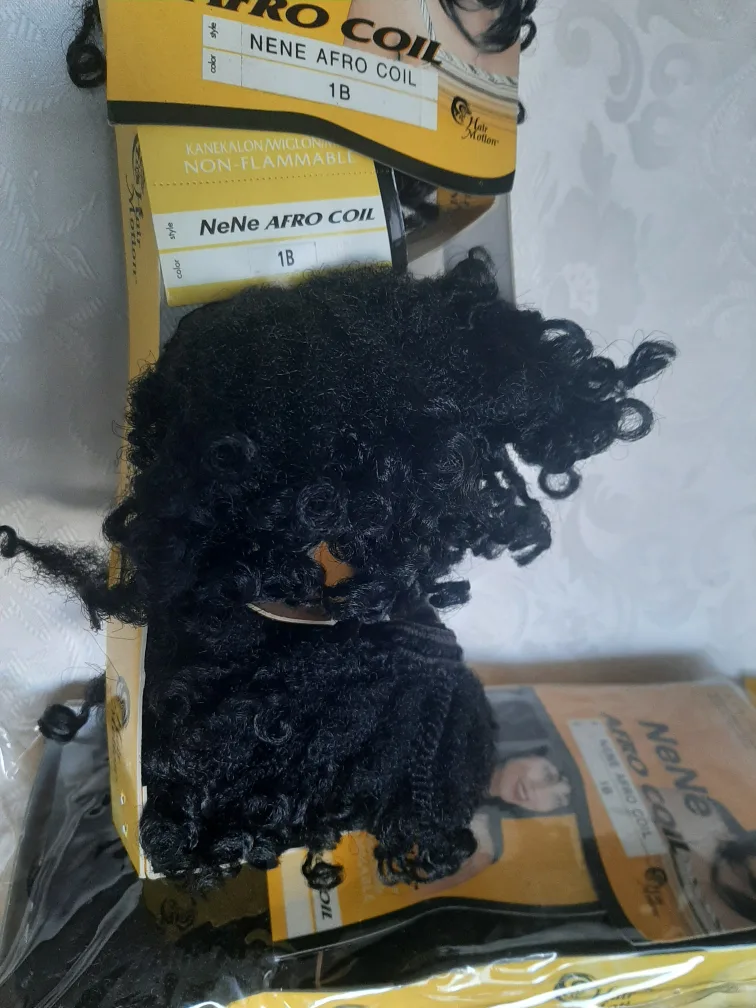 NeNe Afro Coil 1B Hair Motion thumbnail