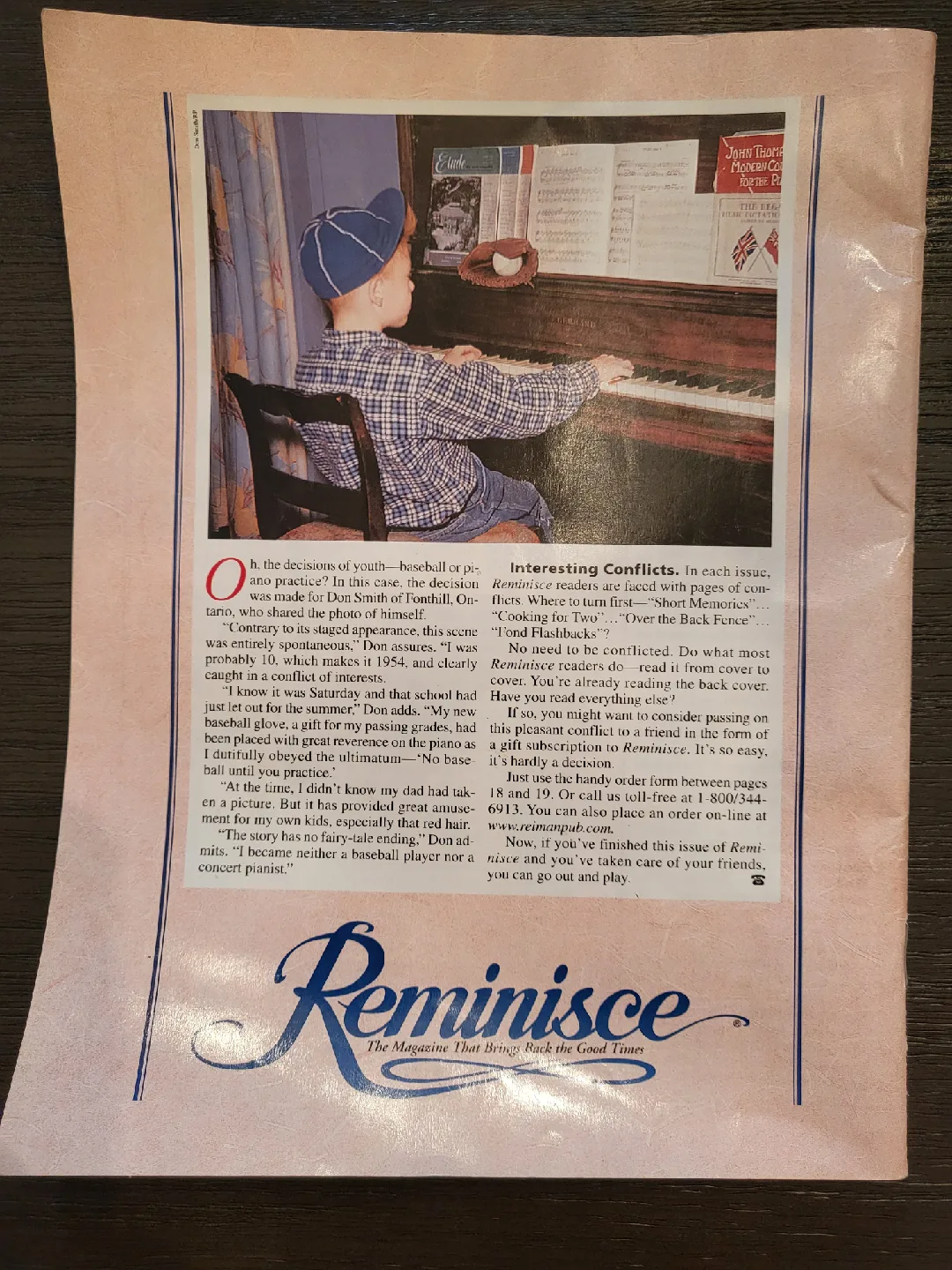 Reminisce Magazine - May/June 2001 image indicator(2)