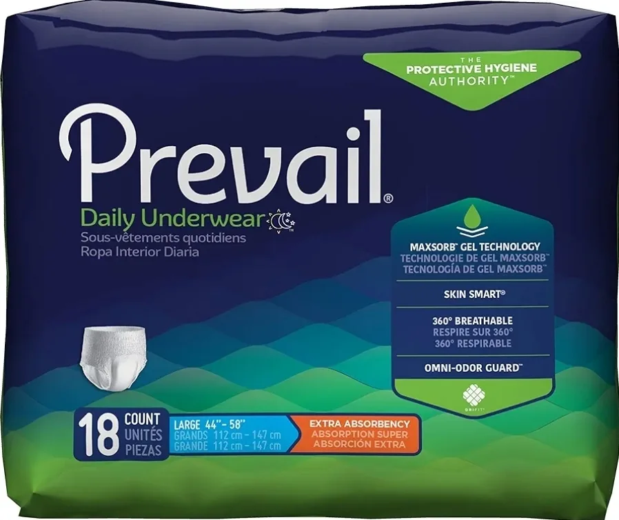 Prevail Daily Underwear, Large (44"-58") 🥕 thumbnail