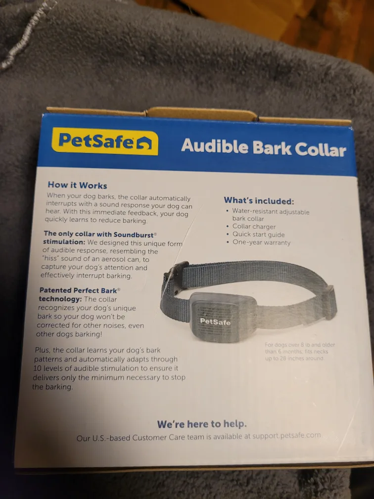 PetSafe Audible Bark Collar - New in Box image indicator(2)