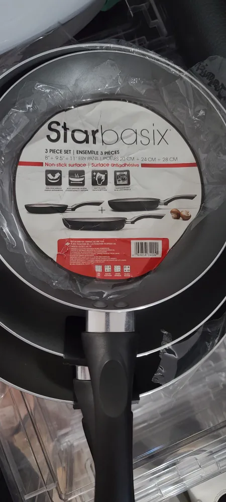 Starbasix Set of 3 Fry Pans - NEW image indicator(2)