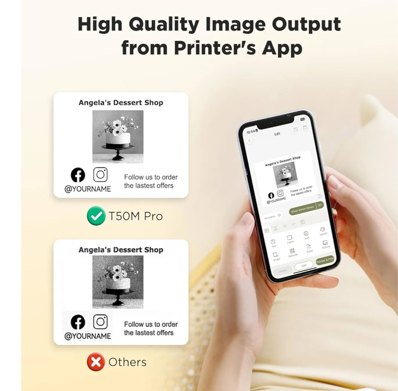 KATASYMBOL T50M Pro Thermal Label Printer - Portable image indicator(5)