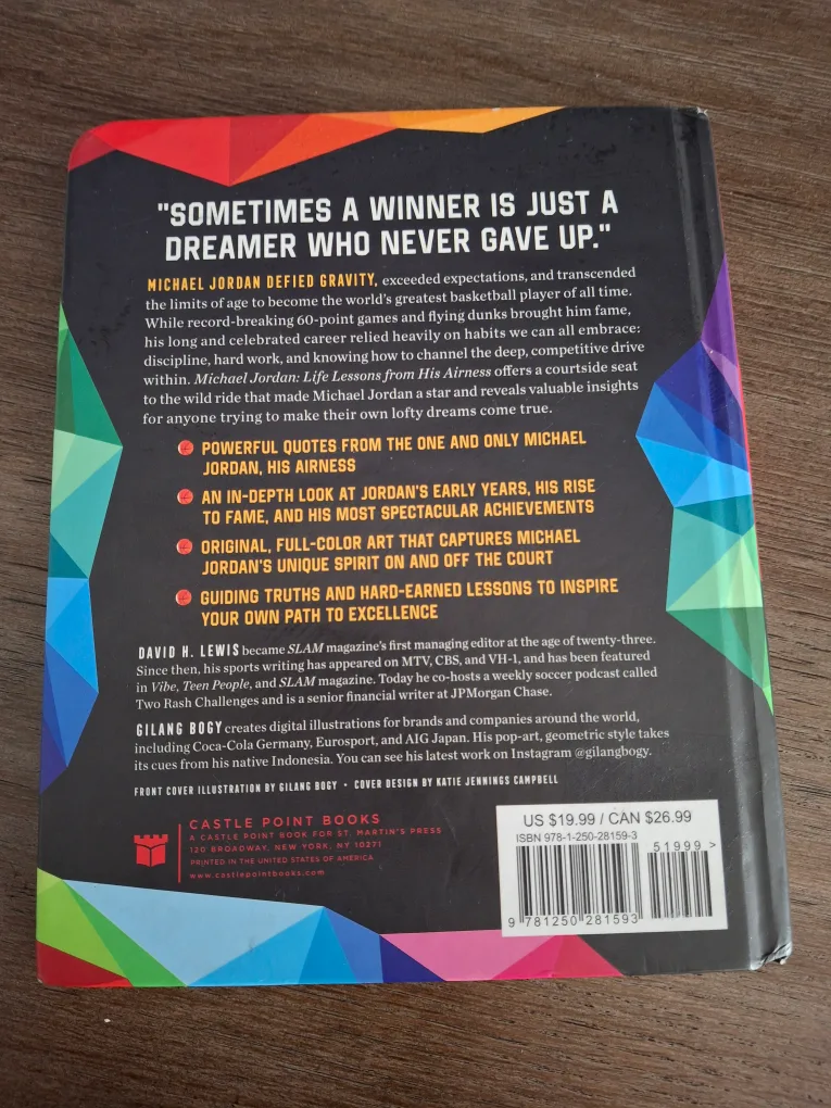 Michael Jordan - Life Lessons from hus Airness book. image indicator(6)