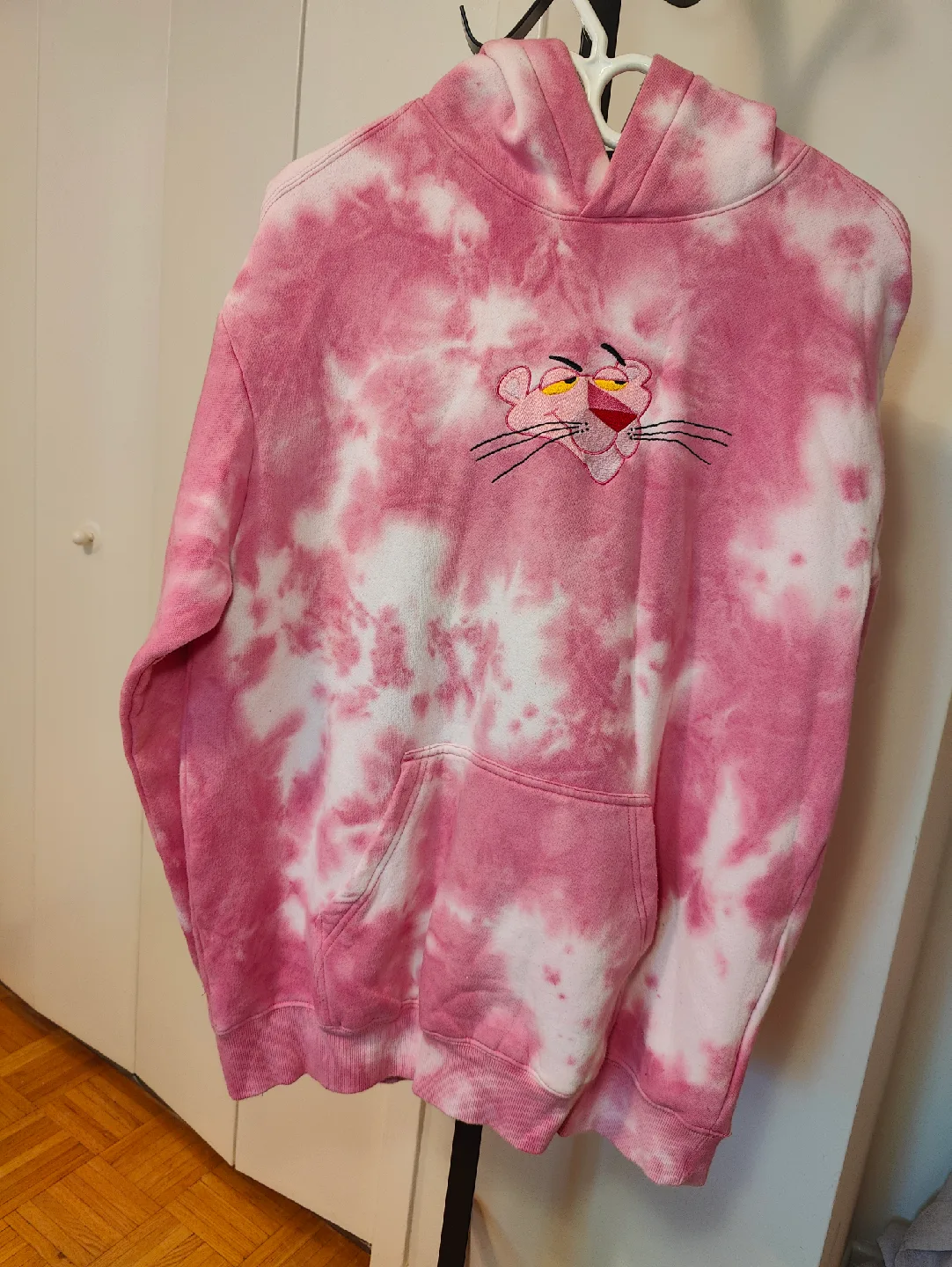 Pink Panther Tie-Dye Hoodie - Medium image indicator(2)