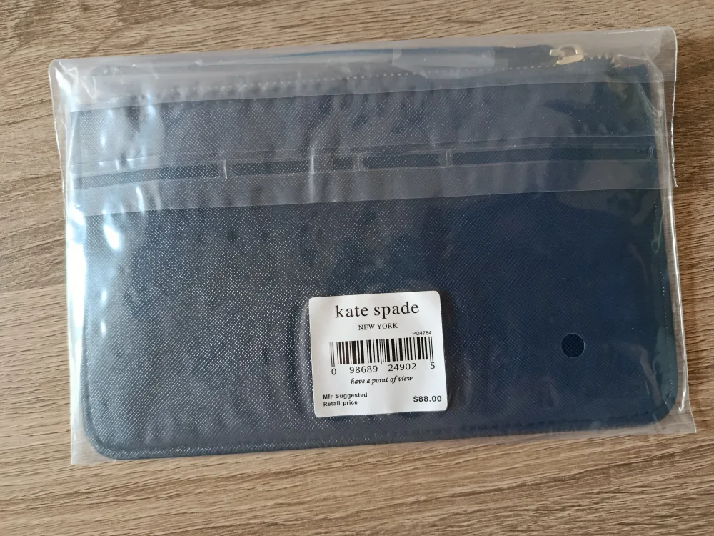 New Kate Spade Wristlet - Navy image indicator(2)