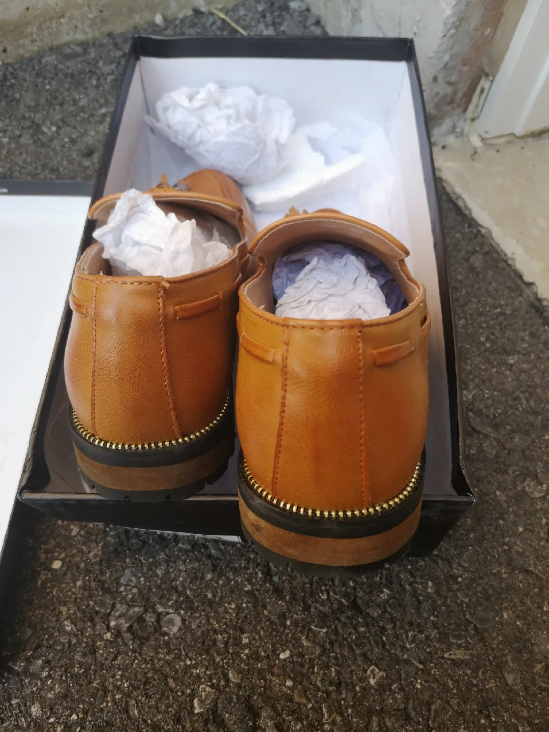 Tan Brown Loafers - Size 250 image indicator(3)