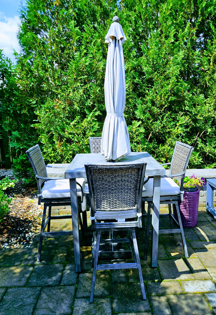 Patio Table Set with Umbrella - photo 3